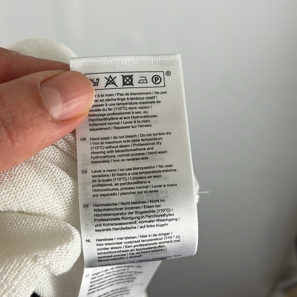 Maje Cream and Black Ruffled Coquette Girl Blouse - Picture 11 of 12